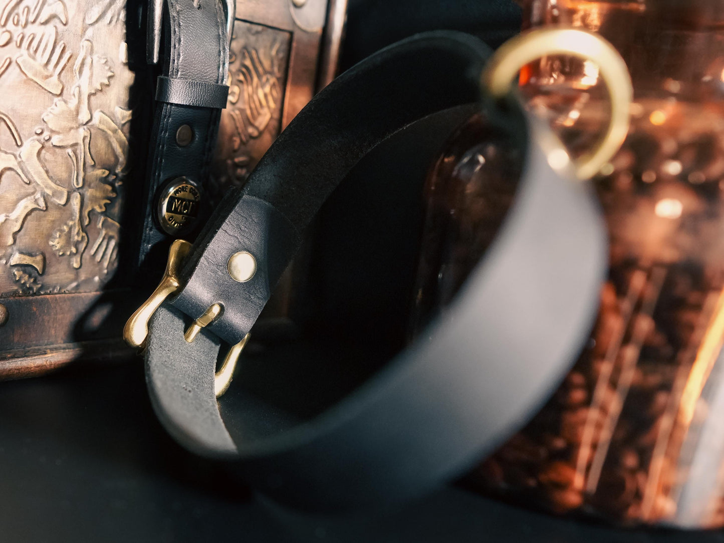 "Traditional" Luxury Leather Submissive Collar