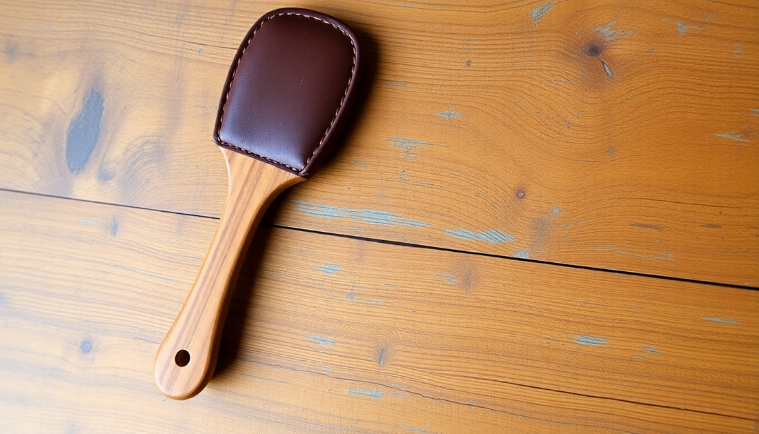 Leather Spanking Paddle