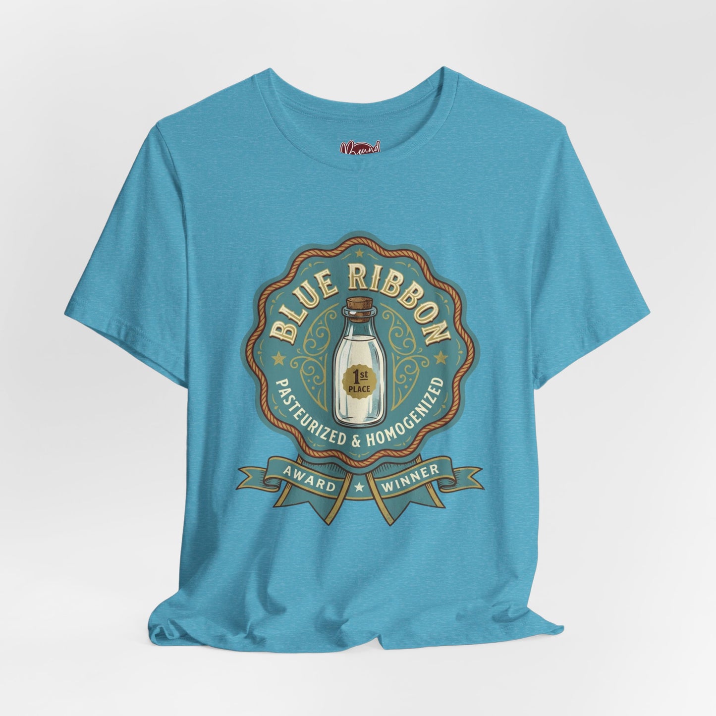 Blue Ribbon Milk T-Shirt