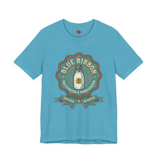 Blue Ribbon Milk T-Shirt