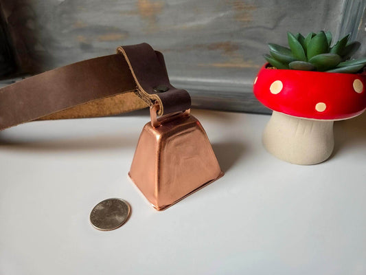 Brass Bell Hucow Collar (choice of bell size) - Stropworks